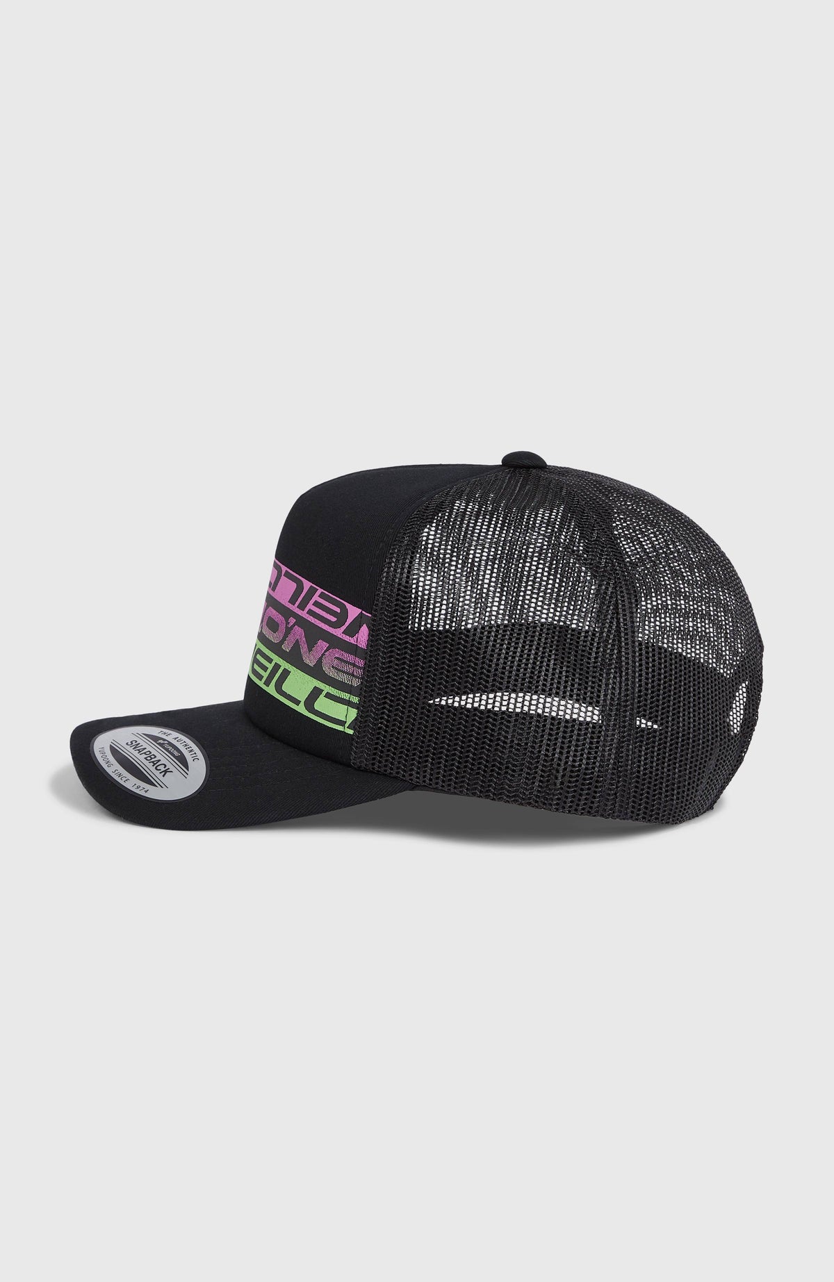 Flood Trucker Cap | Black Upside Down