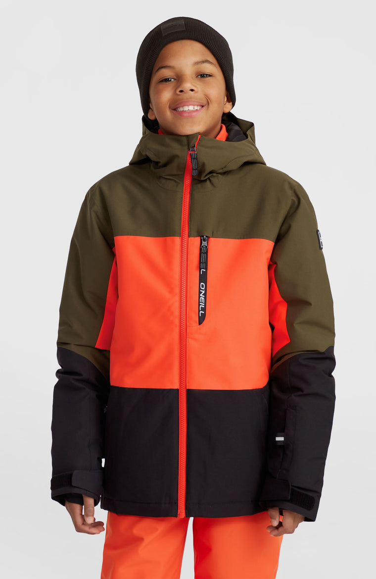 Carbonite Skijacke | Forest Night Colour Block Carbonite Skijacke | Forest Night Colour Block