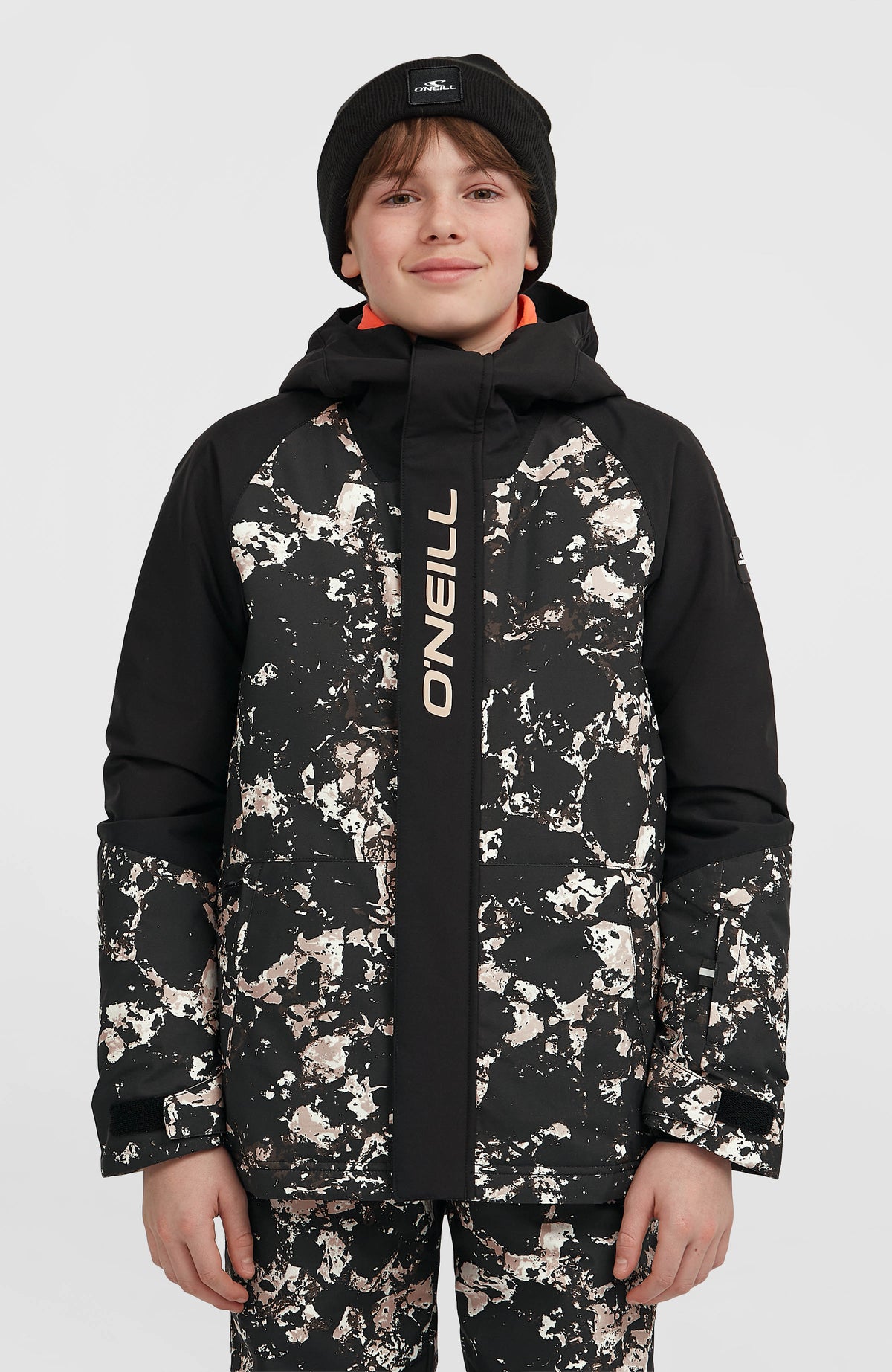 FWC'Play Ski- und Snowboardjacke | Black/Beige Quarry