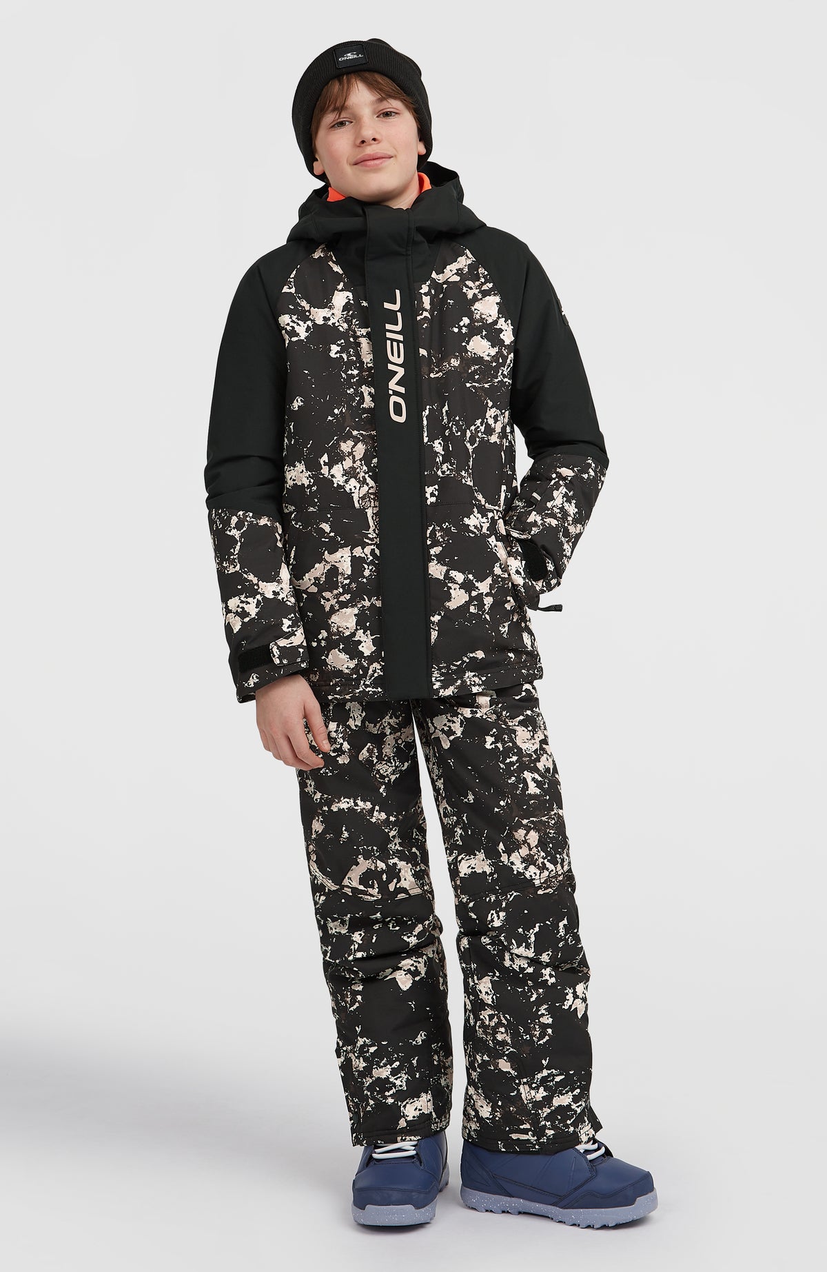 FWC'Play Ski- und Snowboardjacke | Black/Beige Quarry