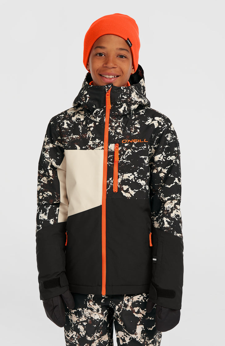 FWC'Cruz Triple Skijacke | Black/Beige Quarry