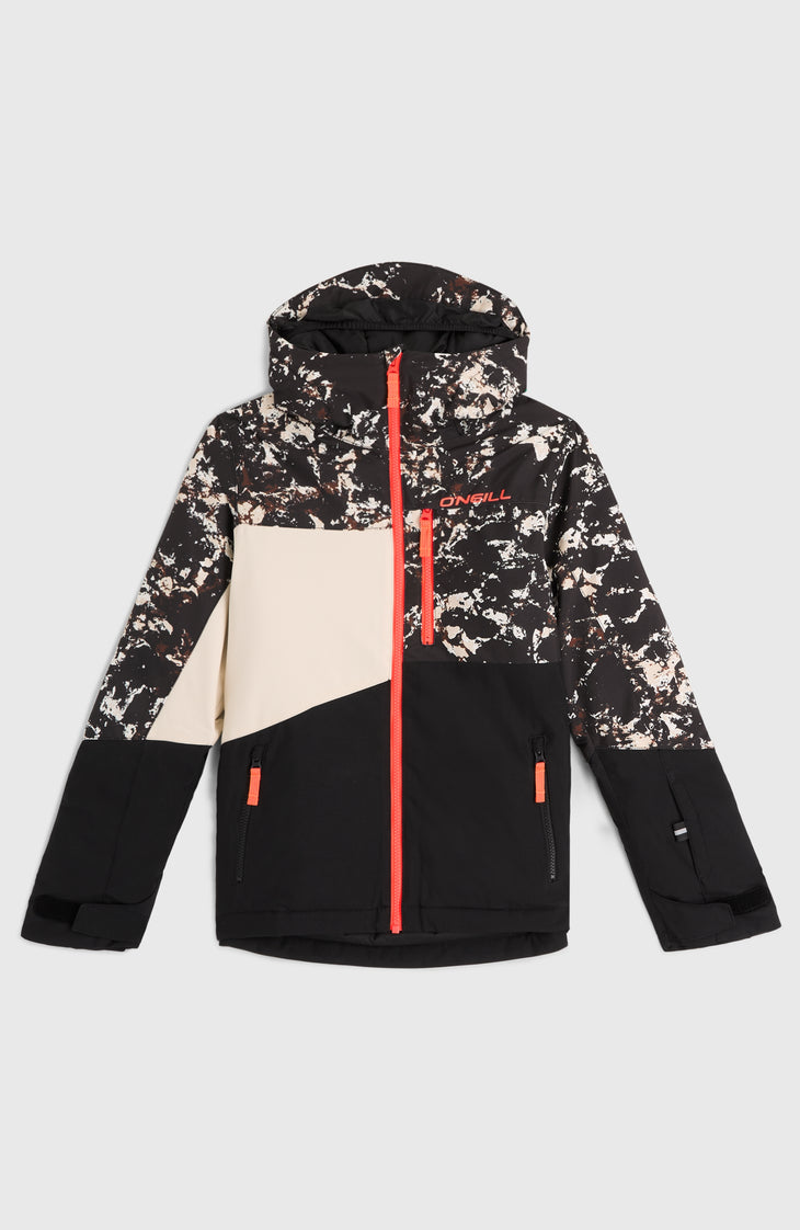 FWC'Cruz Triple Skijacke | Black/Beige Quarry