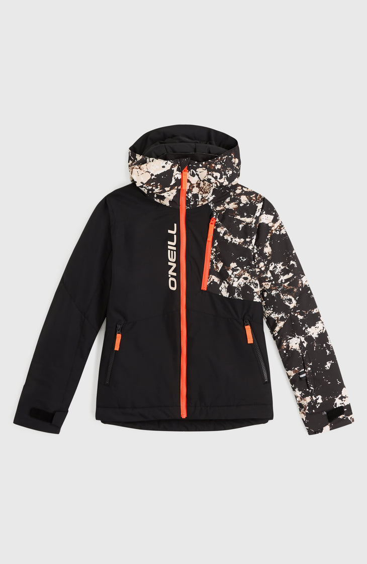 FWC'Cruz Block Skijacke | Black/Beige Quarry