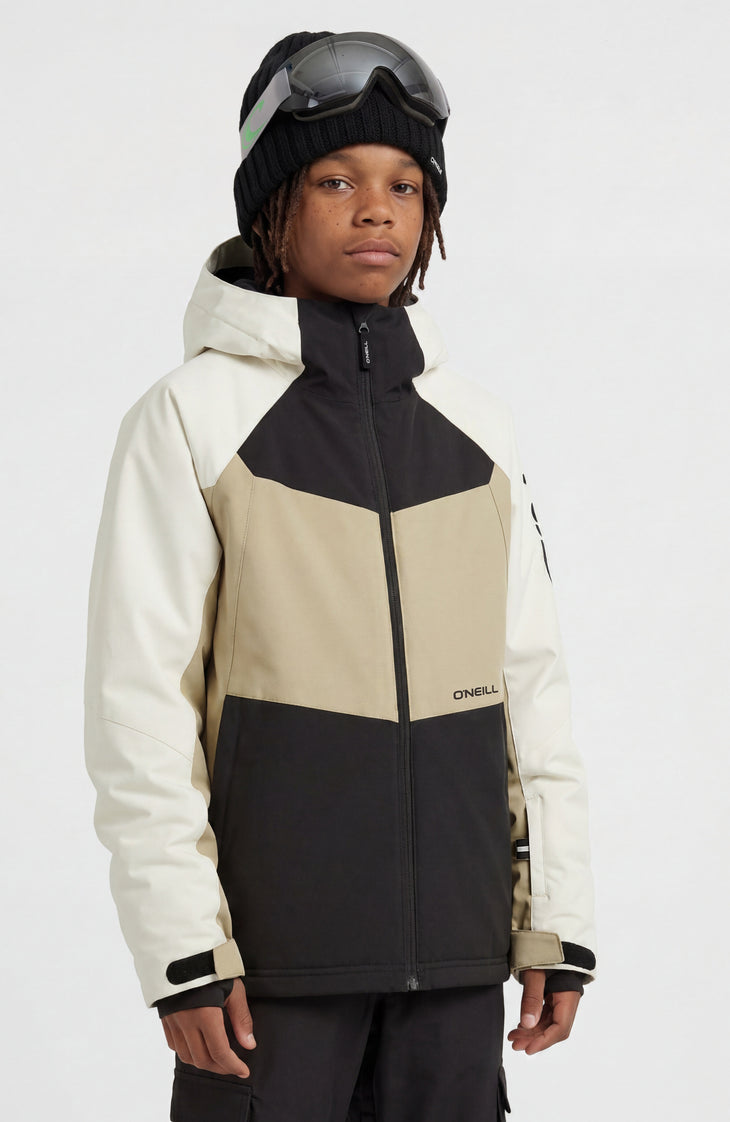 FWC'Cruz Mean Machine Skijacke | Linen White Colour Block