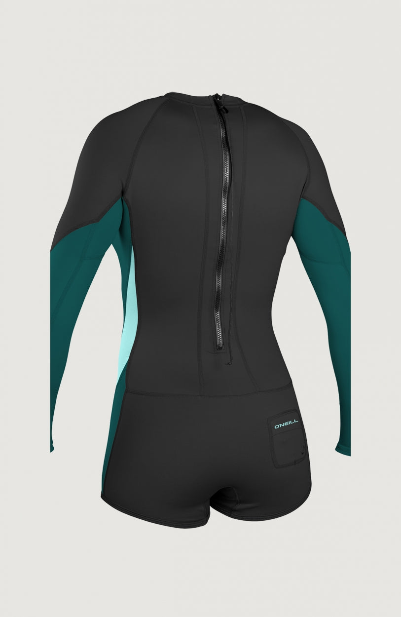 Skins Long Sleeve Surf Suit | Black