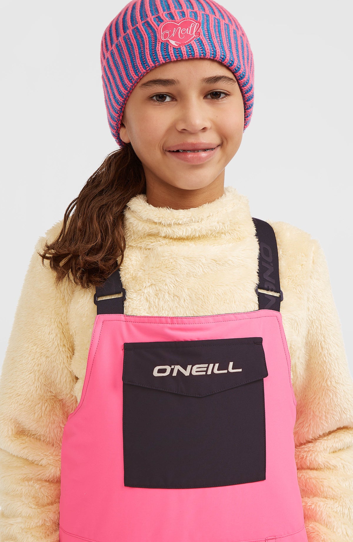 FWC'Cruz Bib Skihose | Skater Pink Colour Block