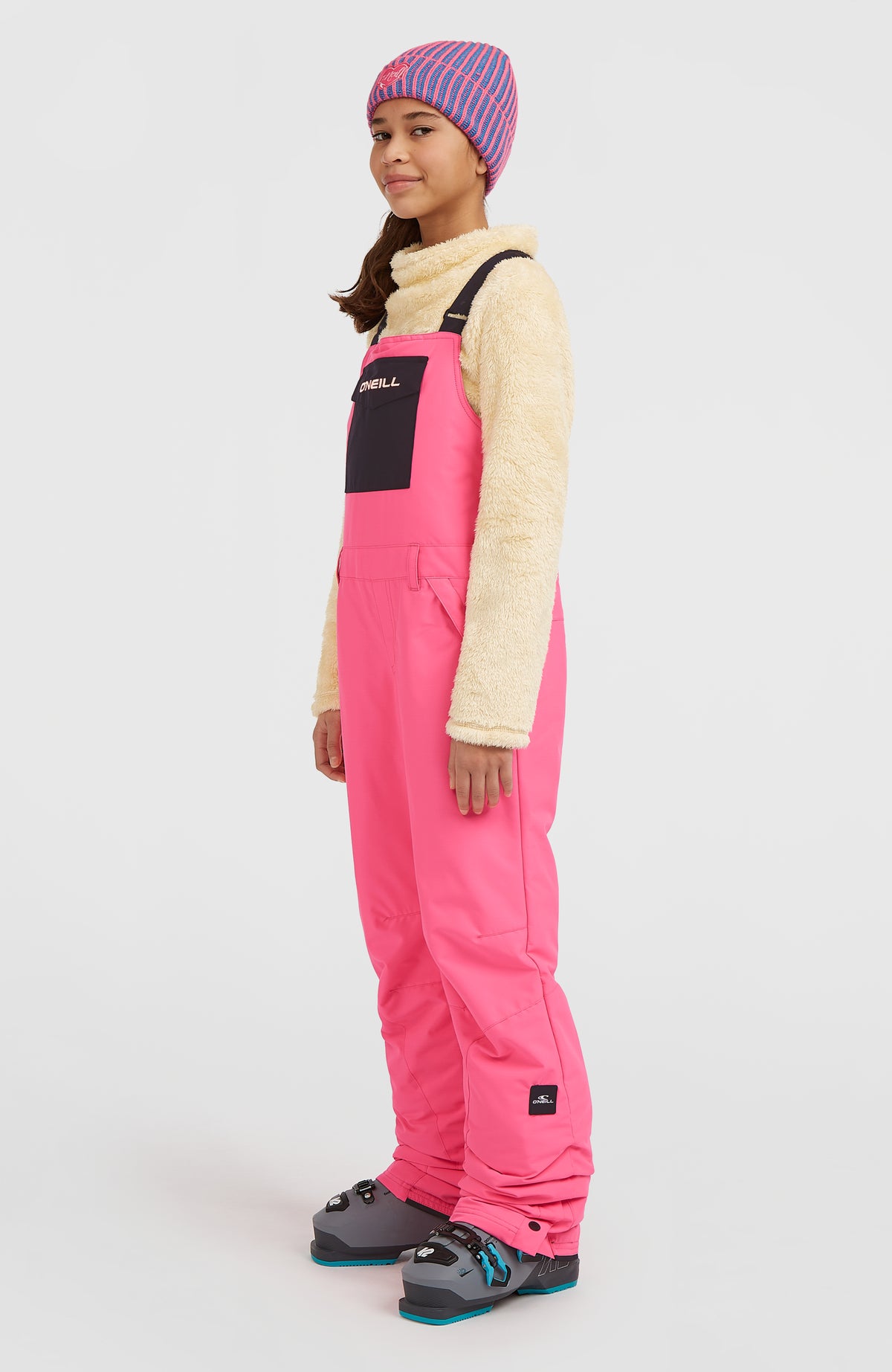FWC'Cruz Bib Skihose | Skater Pink Colour Block