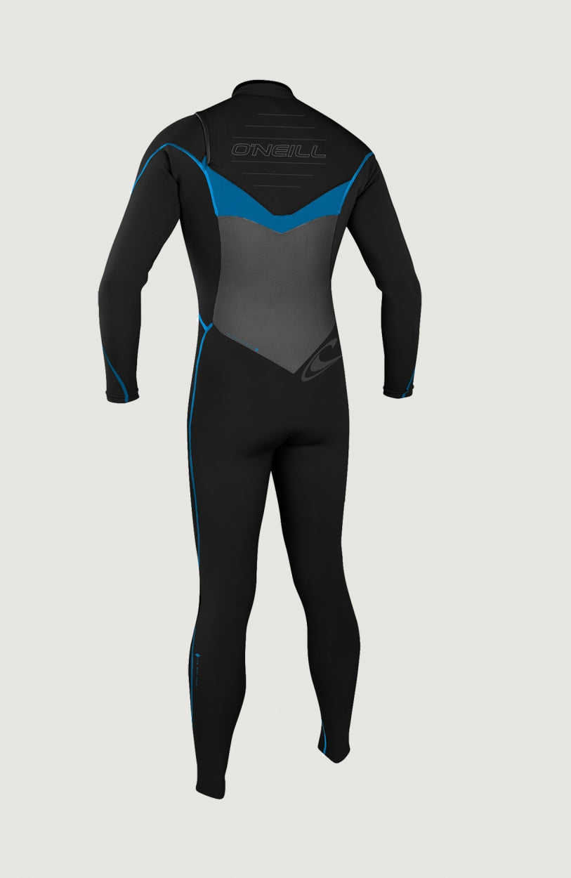 Psycho Freak Chest Zip 3/2mm Full Wetsuit | Black