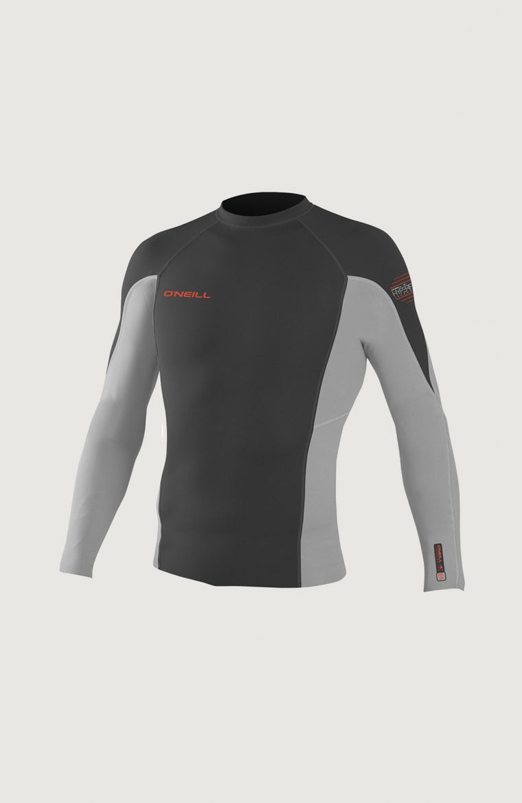 Hyperfreak 0.5mm Long Sleeve Crew | Grey Hyperfreak 0.5mm Long Sleeve Crew | Grey