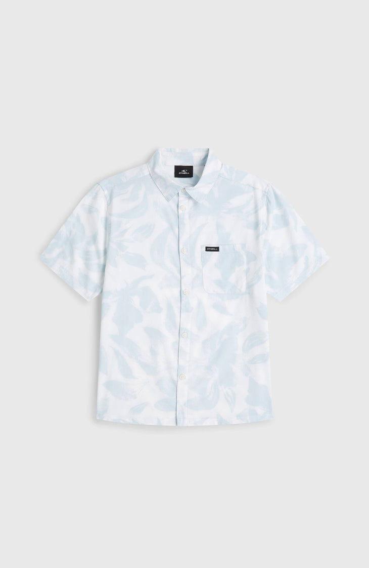 Print-Shirt | White Spray Flower