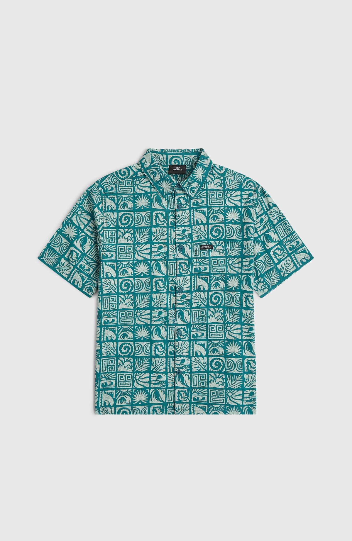 Print-Shirt | Blue Bricks