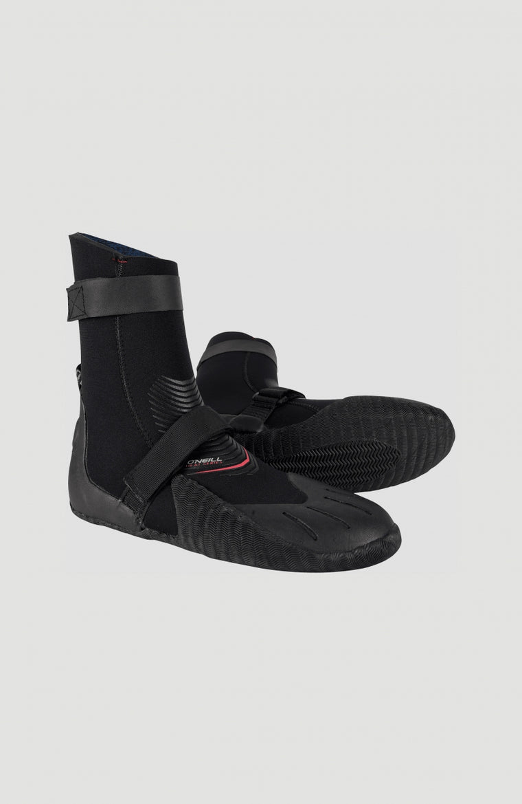 Heat 5mm Round Toe Boot | Black Heat 5mm Round Toe Boot | Black