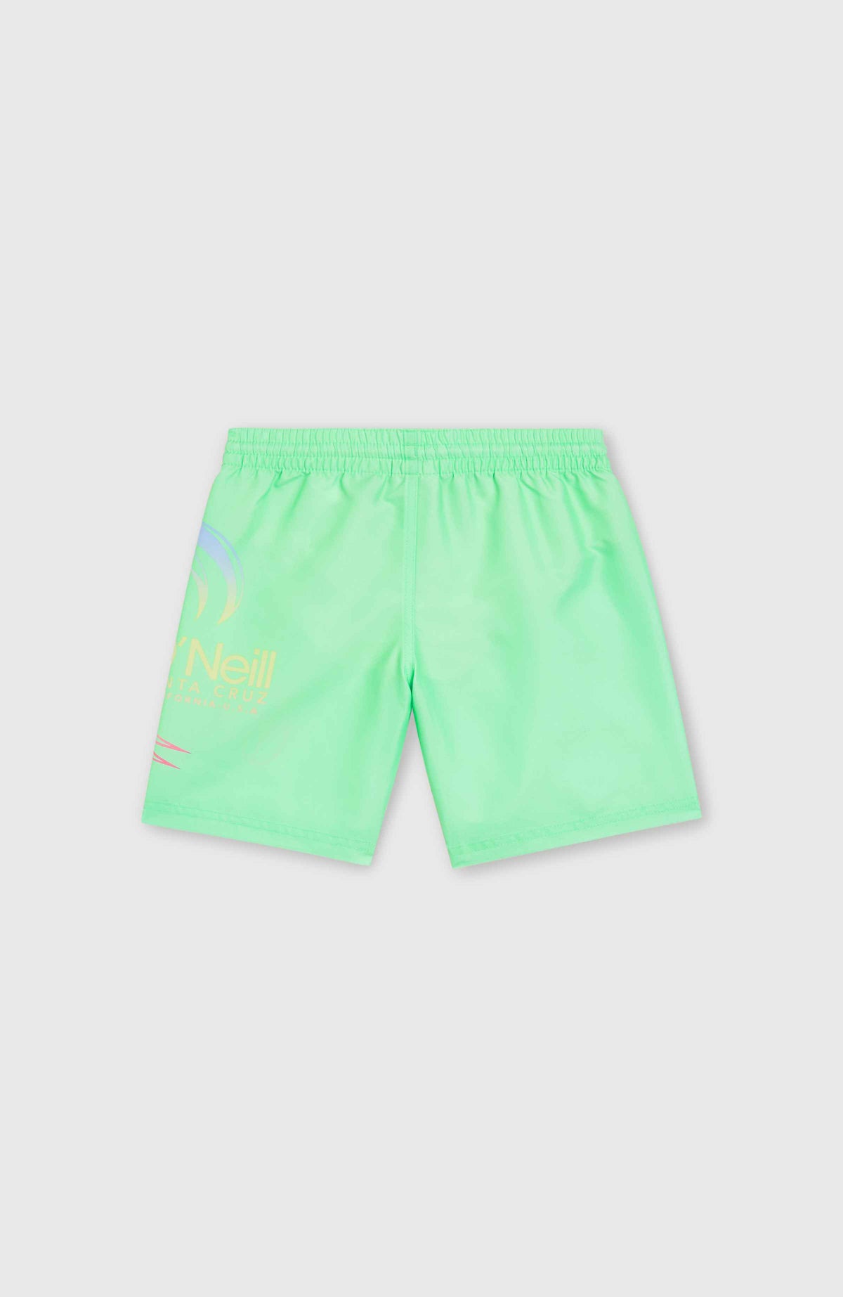 Circle Surfer 14'' Badehose | Neon Green Circle Surfer Gradient Panel