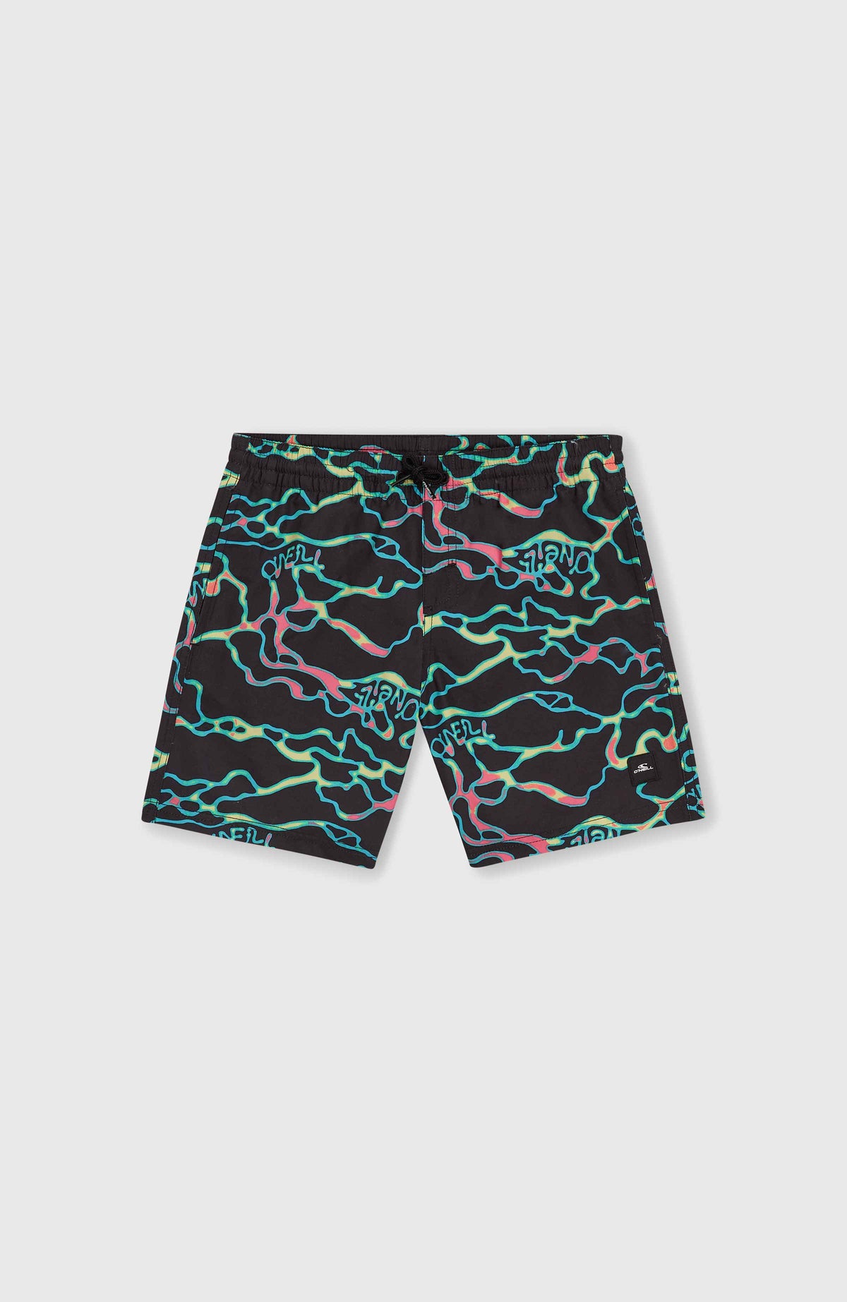 Jack O'Neill Cali Crazy 14'' Badehose | Black Ocean View