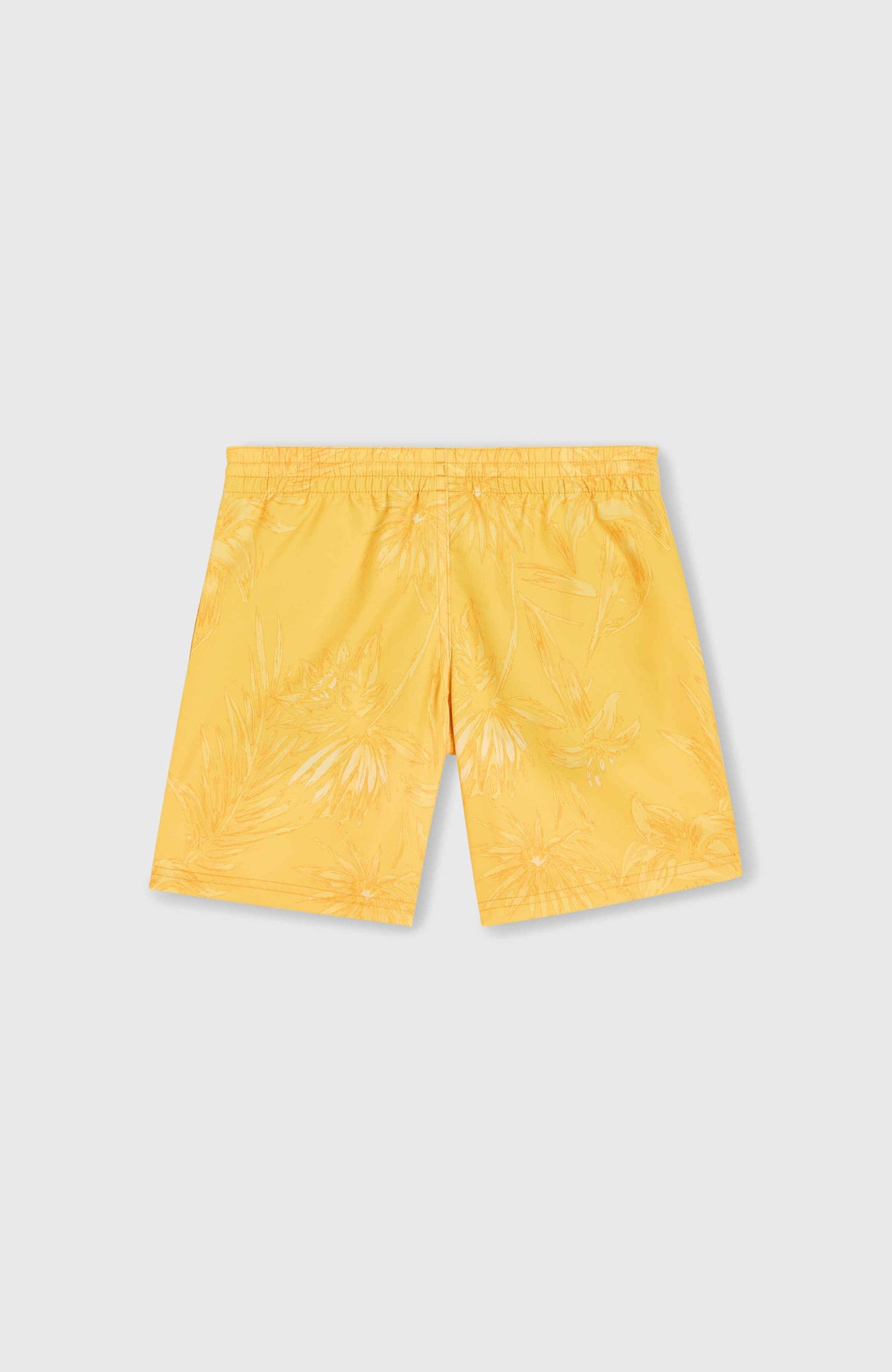 Mix and Match Cali Floral 14'' Badehose | Yellow Tonal Tropicana