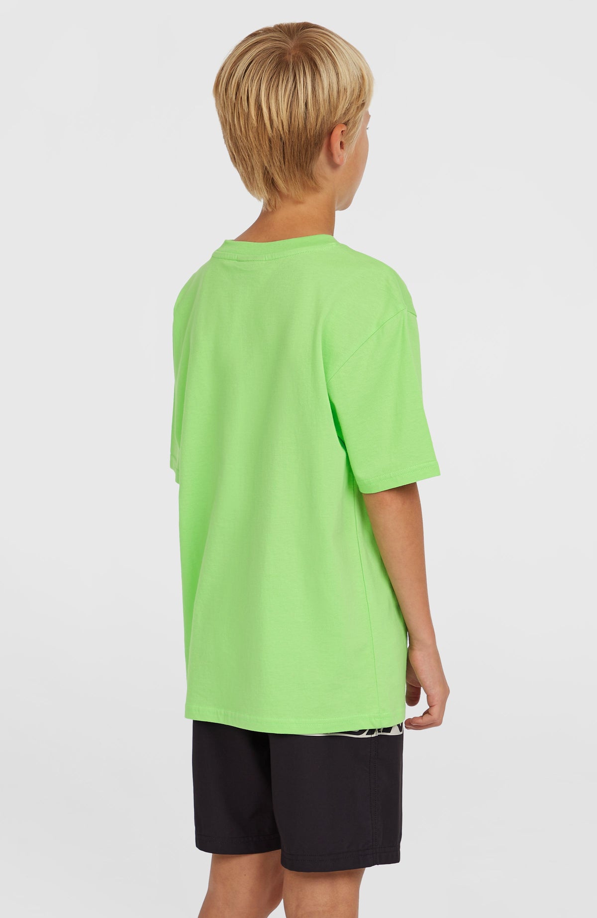Cali Stripe 14'' Badehose | Green Upside Down