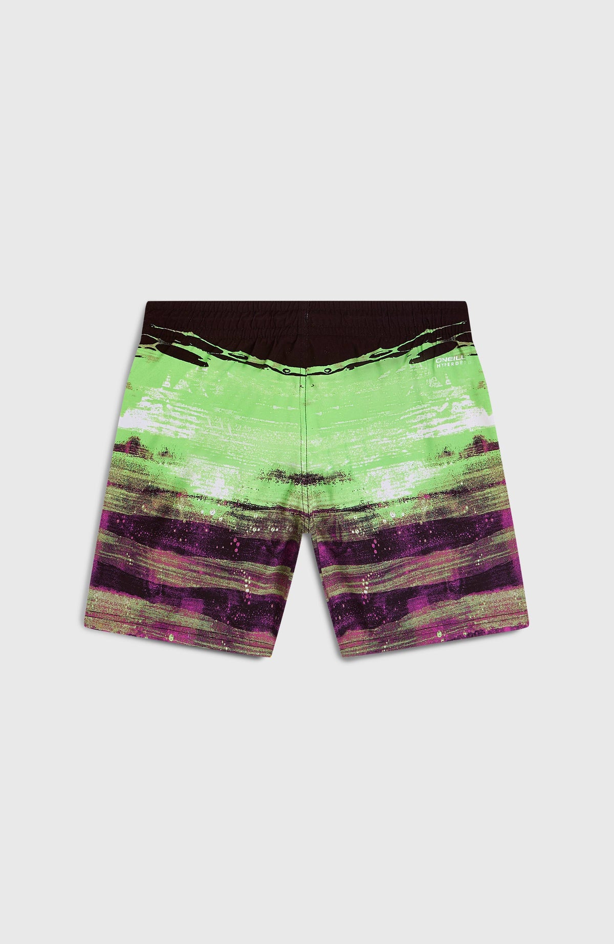 Cali Gradient 14'' Badehose | Black Melted Stripe Boys