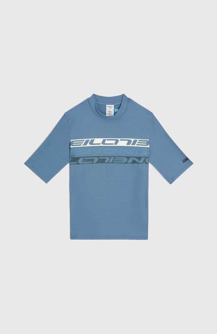 Shortsleeve-Schwimmshirt | Copen Blue
