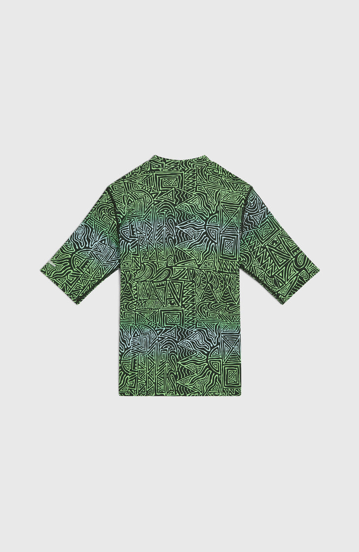 Shortsleeve-Schwimmshirt | Blue Gradikat