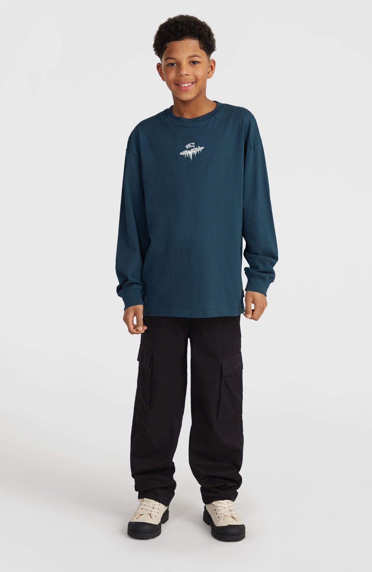 Graphic Langarmshirt | Alma Steel