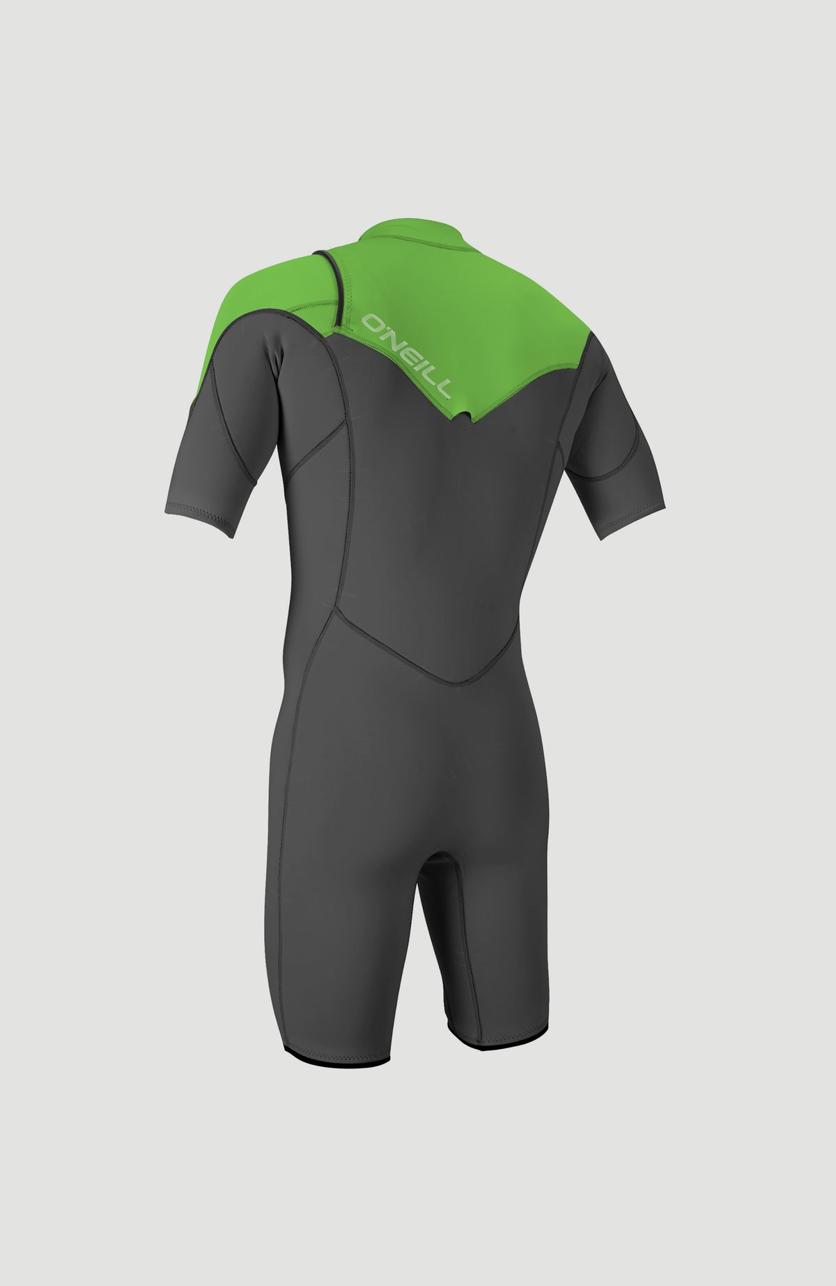 Hammer 2mm Chest Zip Shortsleeve Spring Wetsuit | GRAPHITE/GRAPHITE/DAYGLO