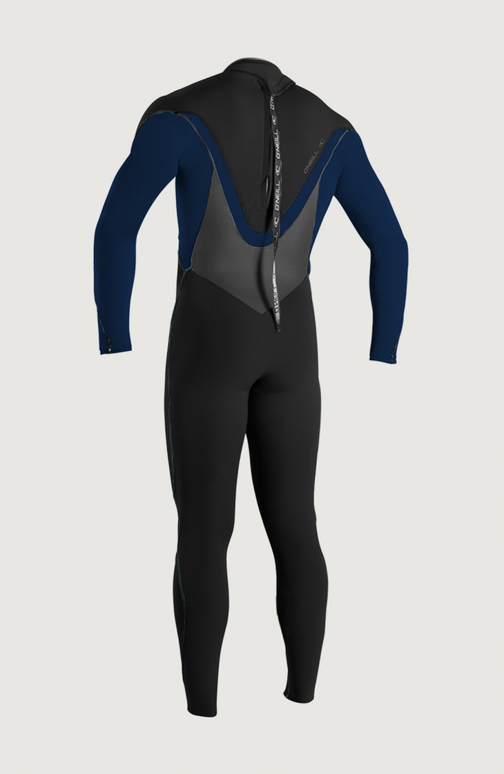 Psycho Freak Back Zip 4/3mm Full Wetsuit | Black