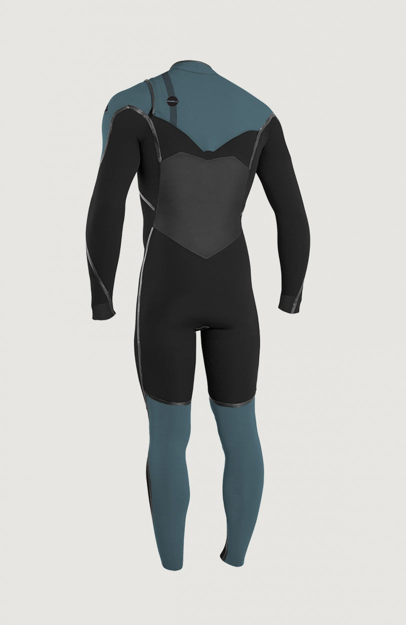 Psycho Tech Chest Zip 5/4mm Full Wetsuit | Black