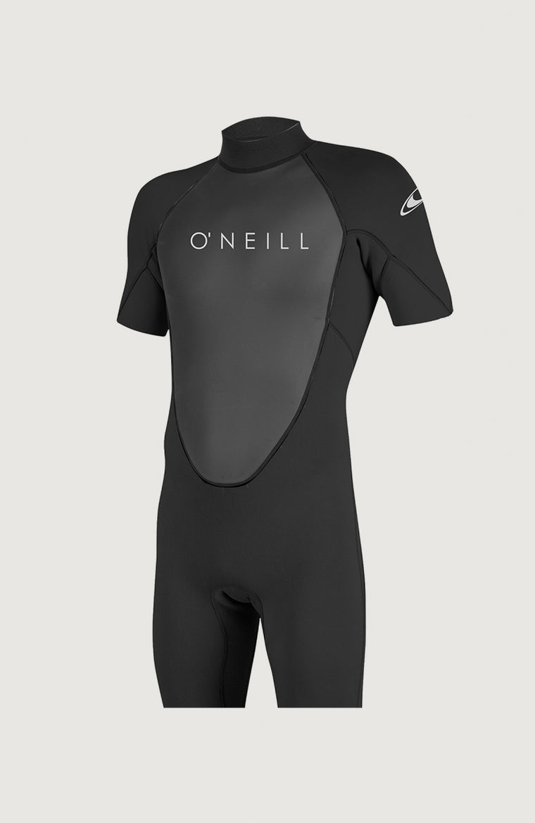 Reactor-2 2mm Back Zip Shortsleeve Spring Wetsuit | BLACK/BLACK Reactor-2 2mm Back Zip Shortsleeve Spring Wetsuit | BLACK/BLACK
