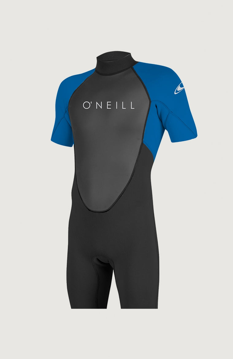 Reactor-2 2mm Back Zip Shortsleeve Spring Wetsuit | BLK/OCEAN Reactor-2 2mm Back Zip Shortsleeve Spring Wetsuit | BLK/OCEAN