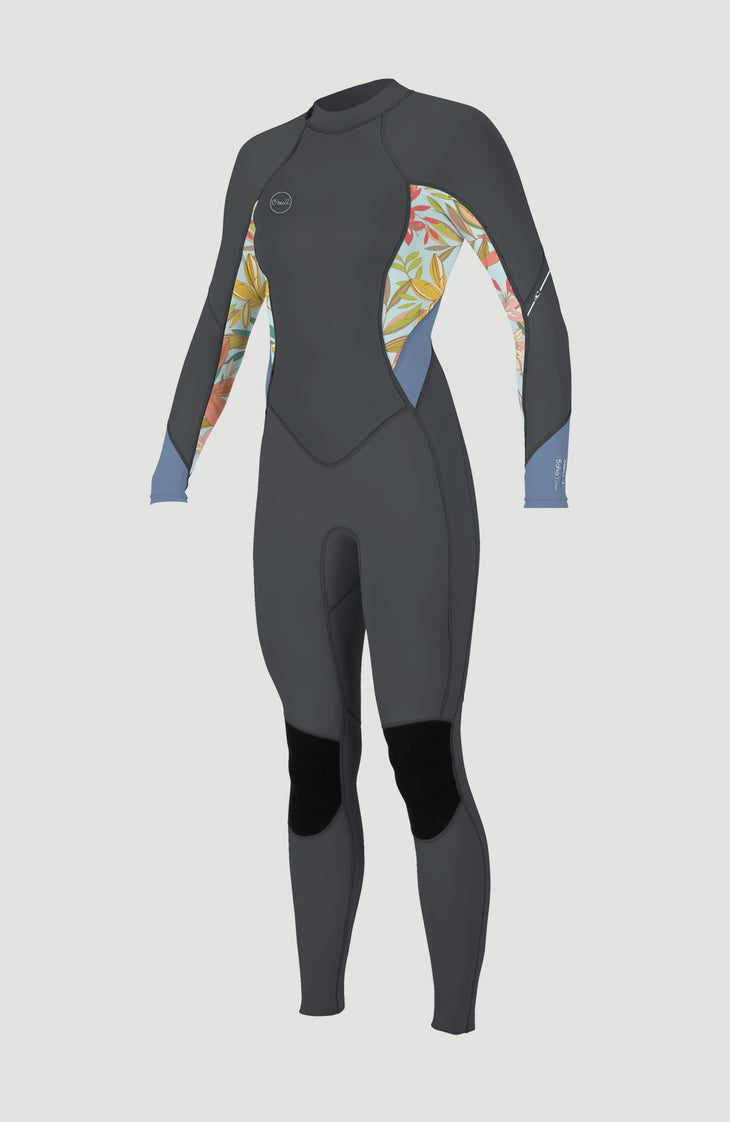 Wms Bahia 3/2 Back Zip Full | GRAPHITE/DAHLIA/INFINTY