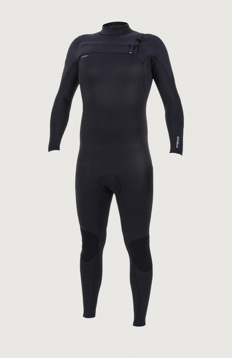 Hyperfreak Plus 3/2mm Chest Zip Full Wetsuit | BLACK/BLACK Hyperfreak Plus 3/2mm Chest Zip Full Wetsuit | BLACK/BLACK