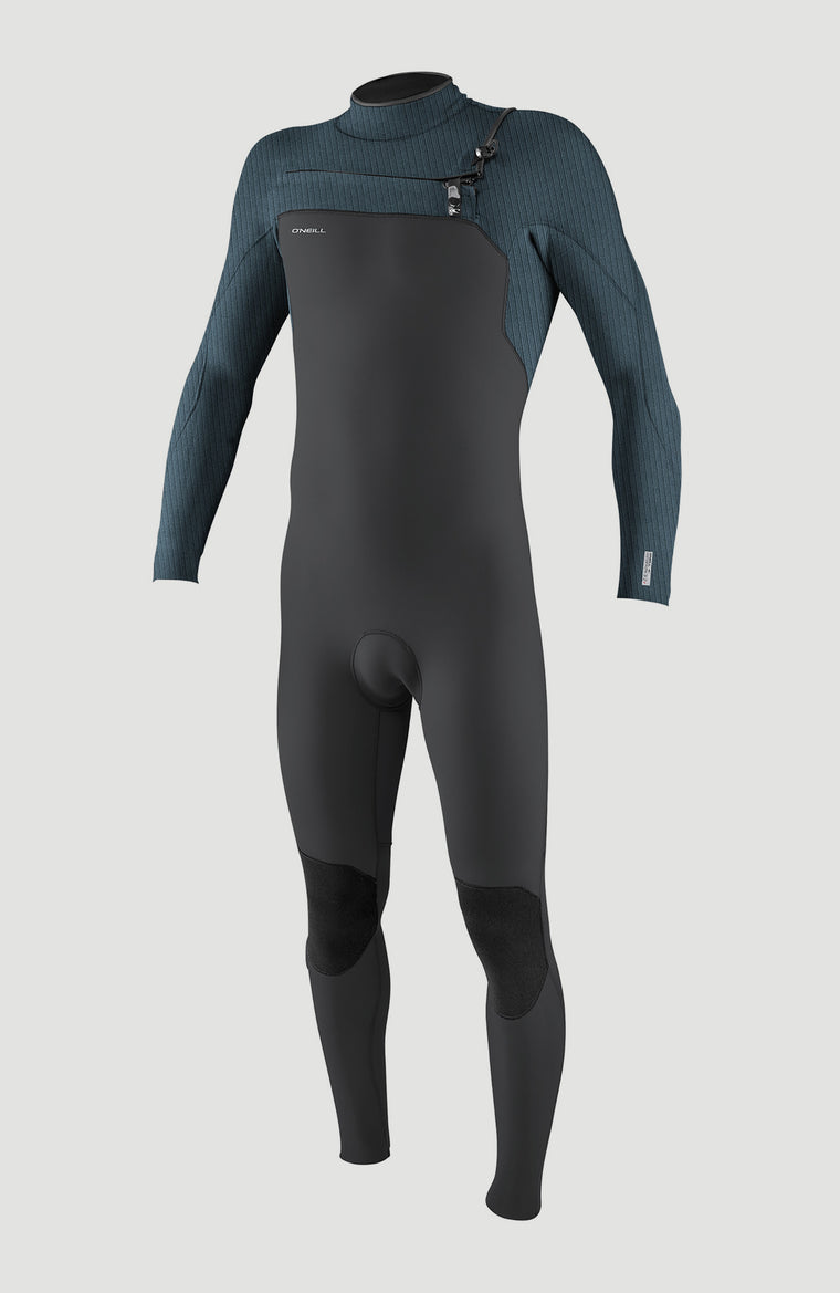 Hyperfreak Plus 3/2mm Chest Zip Full Wetsuit | GUN METAL/CADET BLUE Hyperfreak Plus 3/2mm Chest Zip Full Wetsuit | GUN METAL/CADET BLUE