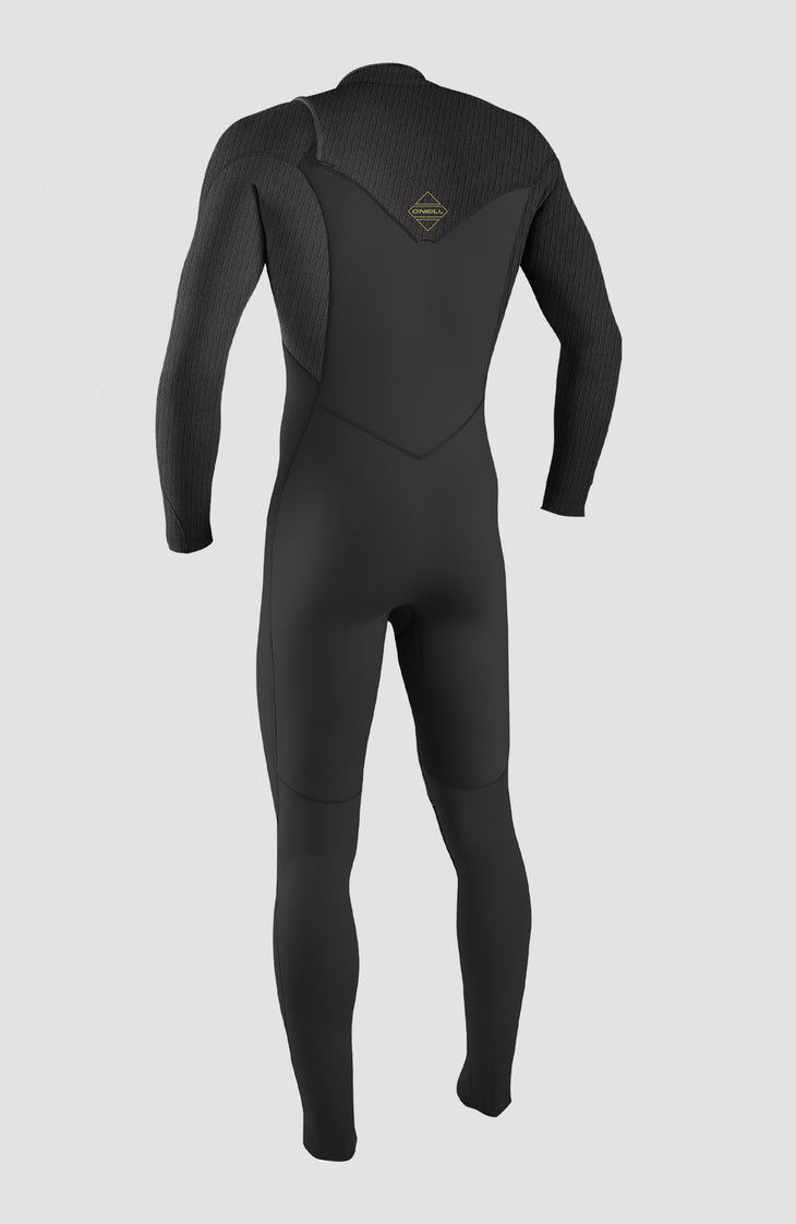 Hyperfreak Plus 4/3mm Chest Zip Full Wetsuit | Raven