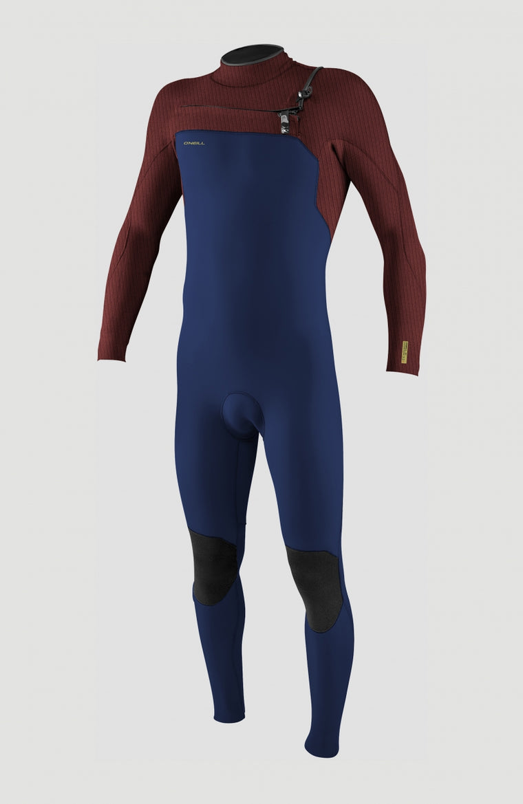 Hyperfreak Plus 5/4mm Chest Zip Full Wetsuit | Navy/Bloodshot Hyperfreak Plus 5/4mm Chest Zip Full Wetsuit | Navy/Bloodshot
