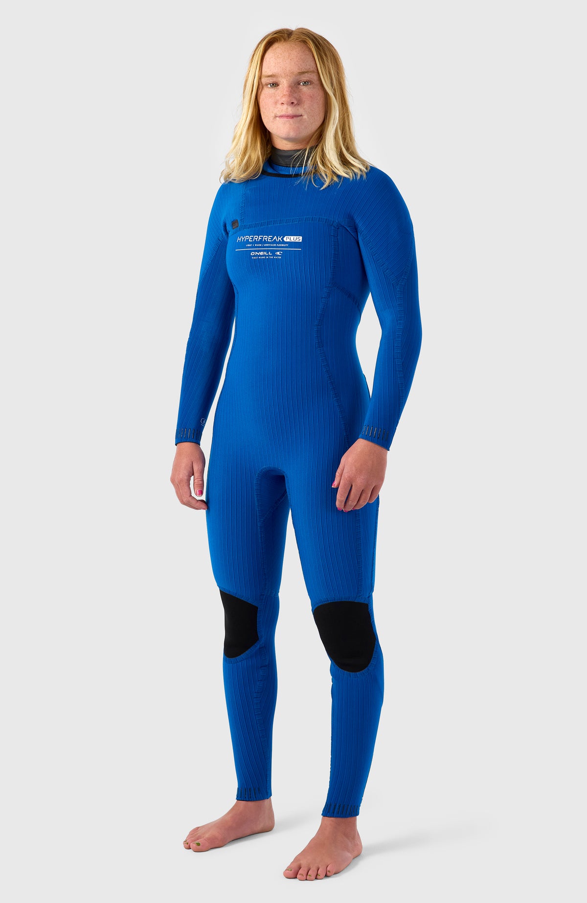 Hyperfreak Plus 4/3mm Chest Zip Full Wetsuit | BLACK/BLACK