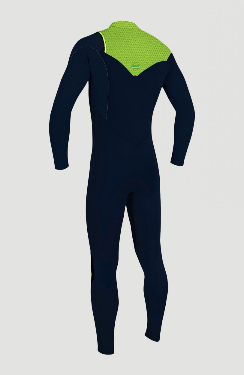 Hyperfreak Plus 3/2mm Chest Zip Full Wetsuit | Dark Blue