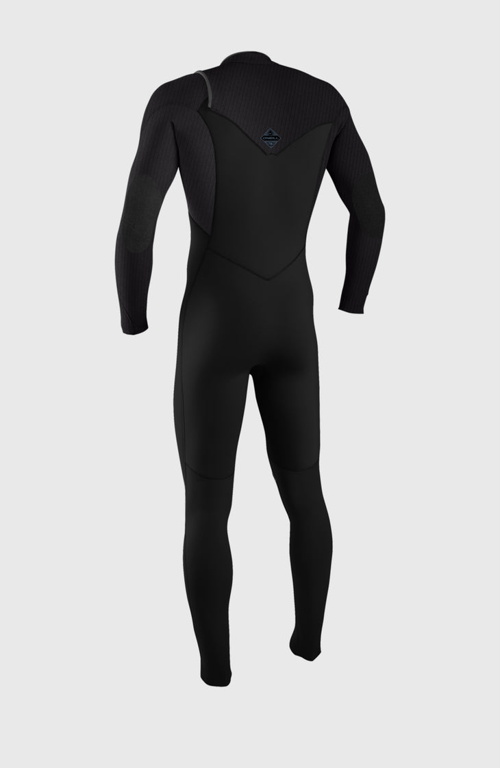 Hyperfreak Plus 3/2mm Chest Zip Full Wetsuit | BLACK/TEMPSTEEL/TEMPSTEEL