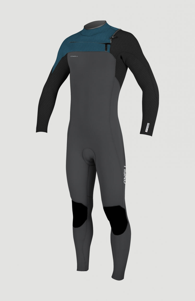 Hyperfreak Plus 4/3mm Chest Zip Full Wetsuit | Grey