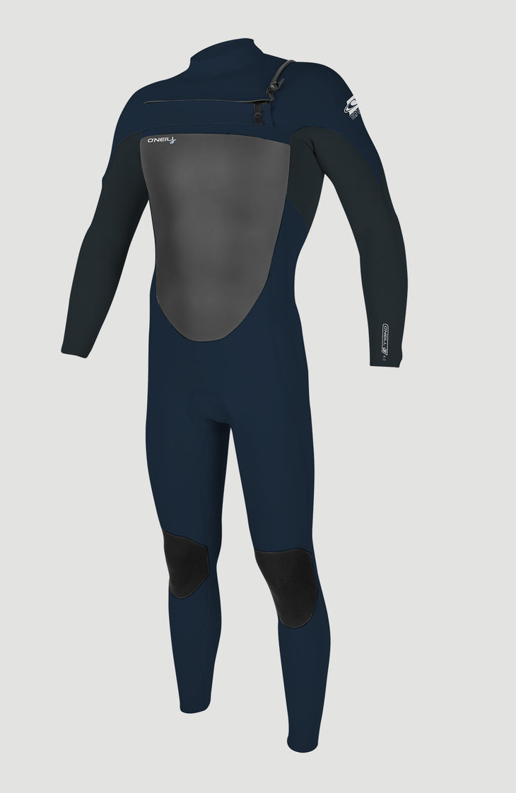 Epic 4/3mm Chest Zip Full Wetsuit | ABYSS/GUNMETAL