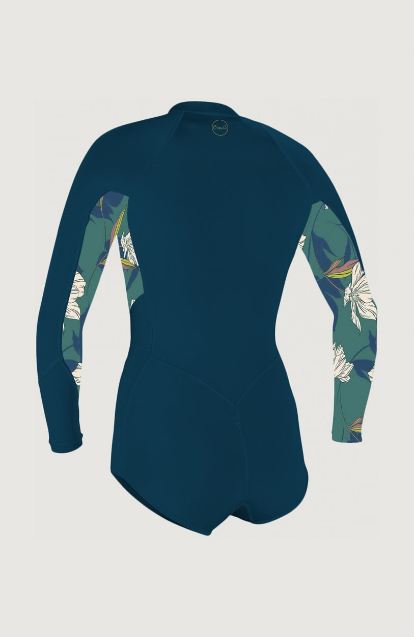 Bahia 2/1mm Front Zip Long Sleeve Spring Wetsuit | Dark Blue