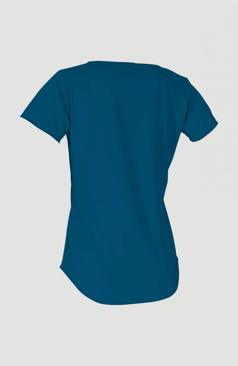Graphic Scoop-Neck UV Shirt | Dark Blue