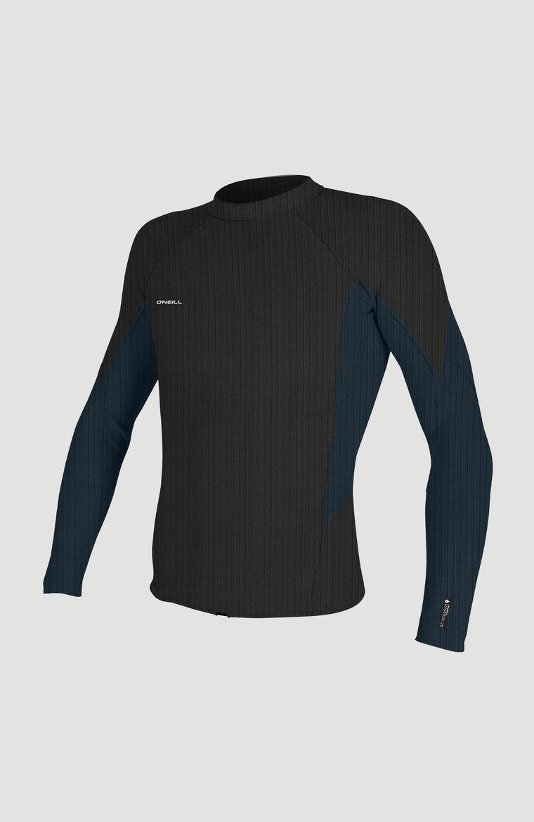 Hyperfreak Comp-X 2mm Longsleeve Top | BLACK/CADET BLUE Hyperfreak Comp-X 2mm Longsleeve Top | BLACK/CADET BLUE