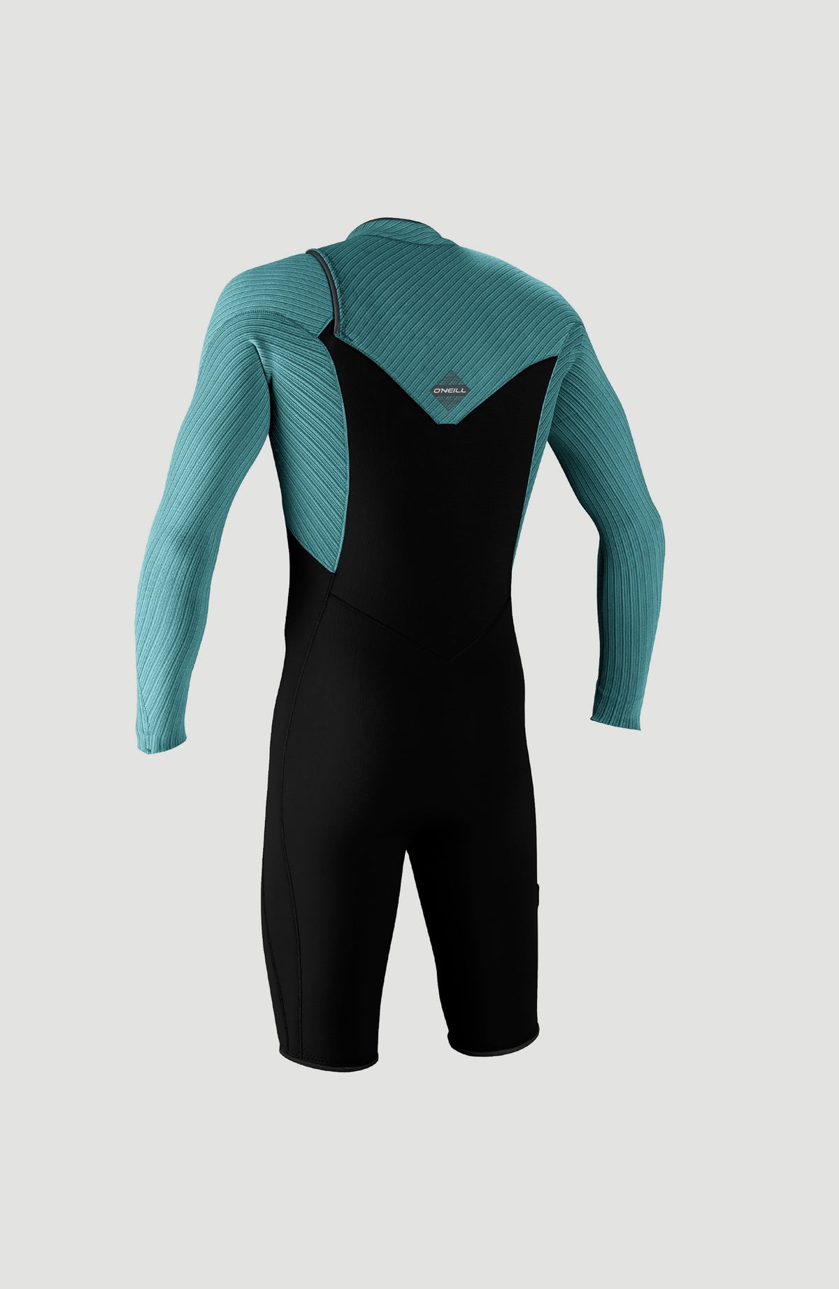 Hyperfreak 2mm Chest Zip Longsleeve Spring Wetsuit | BLACK/TIDE POOL