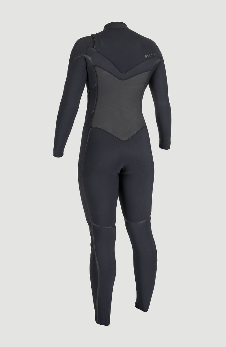 WMS PSYCHO TECH 4/3+ CHEST ZIP FULL | BLACK/BLACK