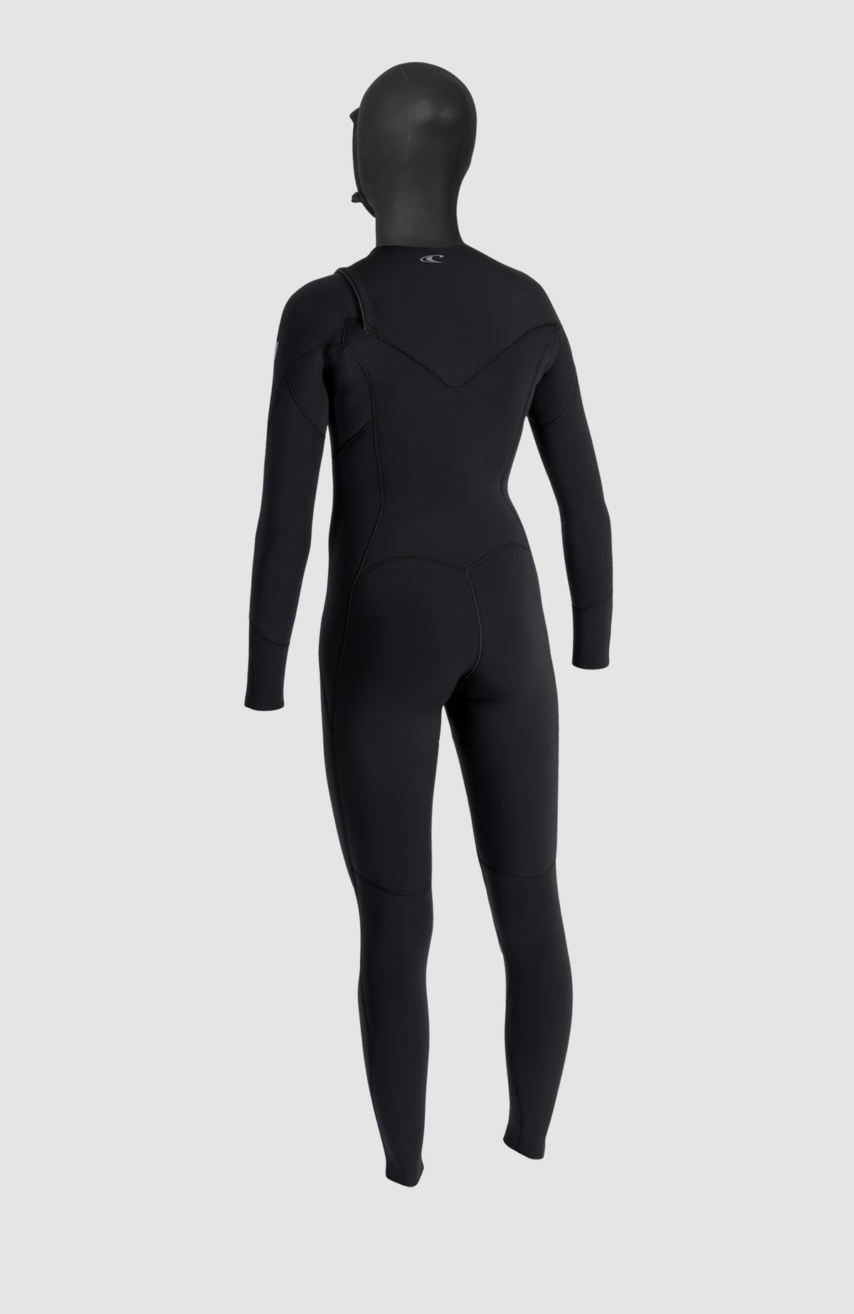 Epic 6/4 Chest Zip Wetsuit with Hood | A05 BLK/BLK/BLK