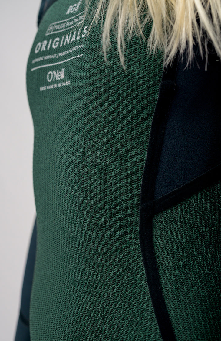 Wms O'Riginal RG8 5/4 Chest Zip Full | Black