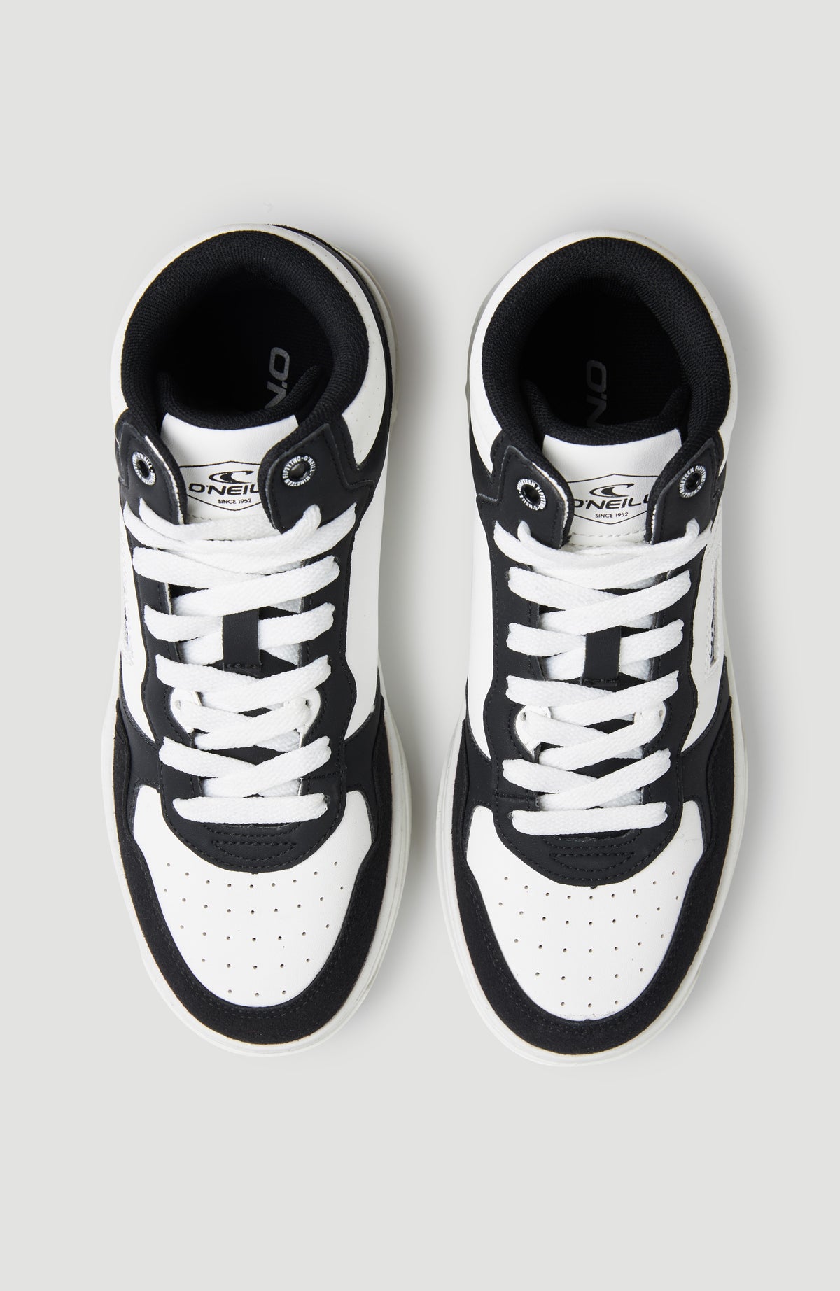 GALVESTON MID Sneakers | BLACK/ BRIGHT WHITE