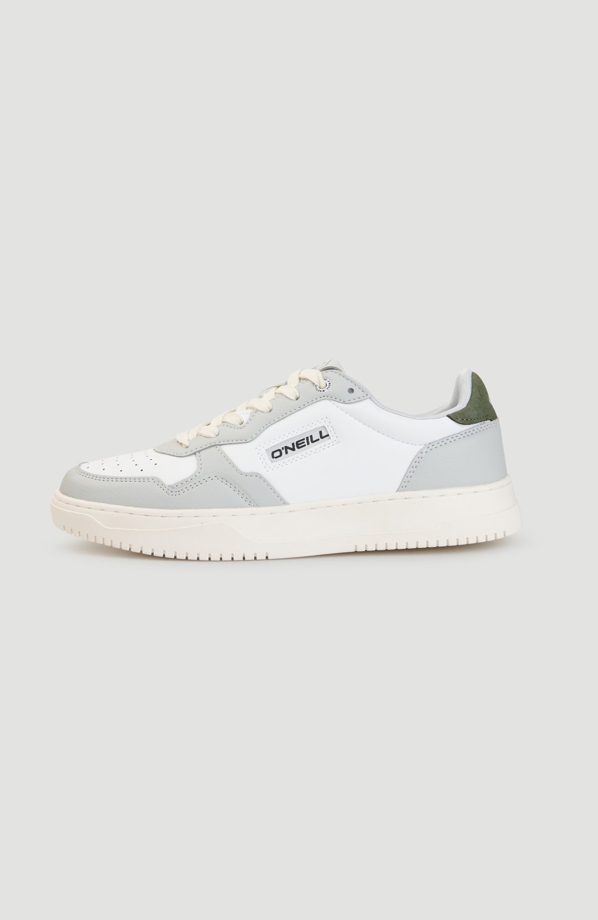 GALVESTON LOW Sneaker | Cool Grey/ White