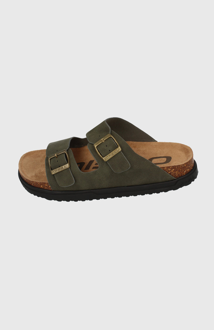 Vince Slider Sandalen | DARK OLIVE