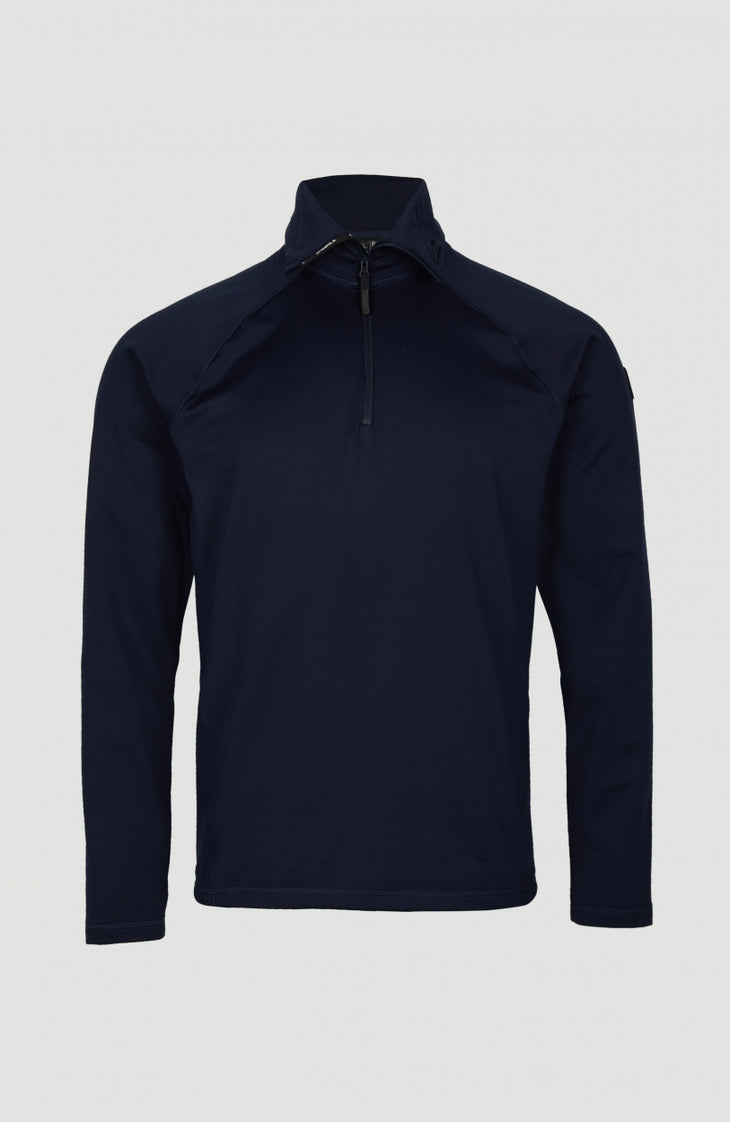 Clime Fleecepullover mit Halbreißverschluss | Ink Blue -A